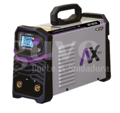 AXT-257LCD Soldadora inversor, Electrodo y TIG LIFT Bi-Voltaje, con pantalla LCD 250A