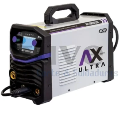 AXT-EM207LCD Soldadora inversor, MIG GAS/NO GAS, Electrodo y TIG LIFT