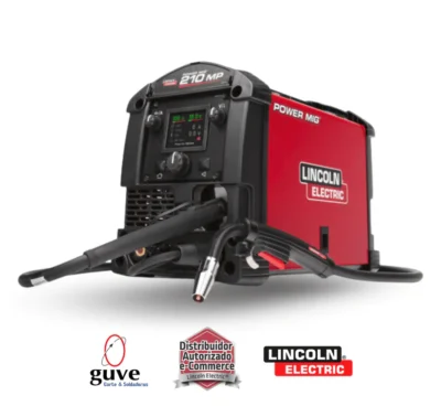 Power Mig 210 MP Soldadora Multiprocesos MIG, Flux Cored DC Stick, DC Tig